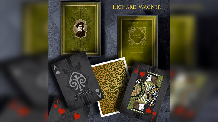 Richard Wagner (Composers) Playing Cards