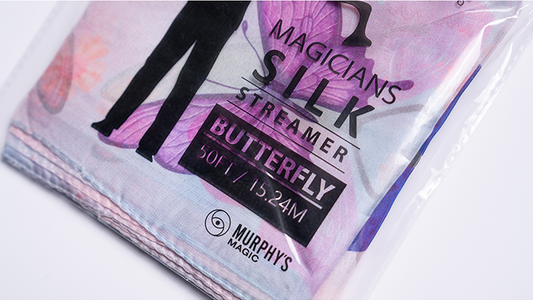PRO SILK XXL BUTTERFLY STREAMER 50 foot X 6.5 inch by Murphy's Magic