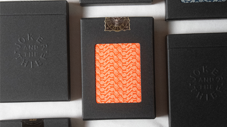 No Borders Edition 2 Crown Back (Red) Playing Cards by Joker and the Thief