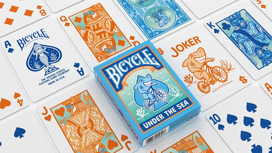 Bicycle Under the Sea Playing Cards by US Playing Card