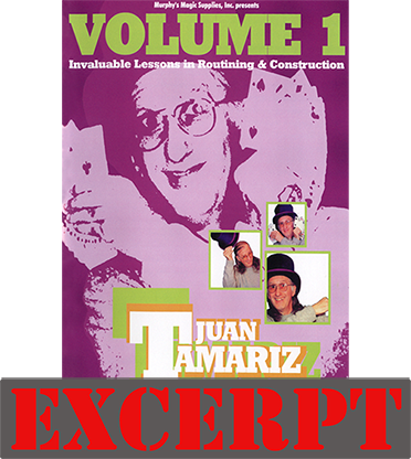 Follow The Leader - Video Download (Excerpt of Lessons in Magic Volume 1) by Juan Tamariz