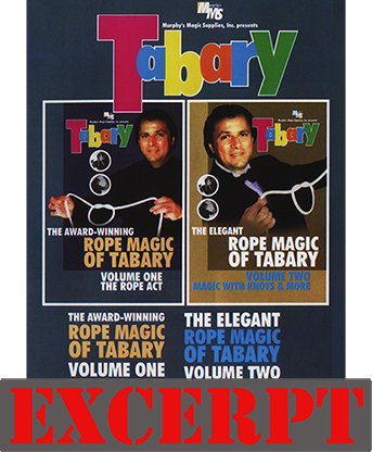 Ring & Rope - Video Download (Excerpt of Tabary (1 & 2 On 1 Disc), 2 vol. combo, DVD)
