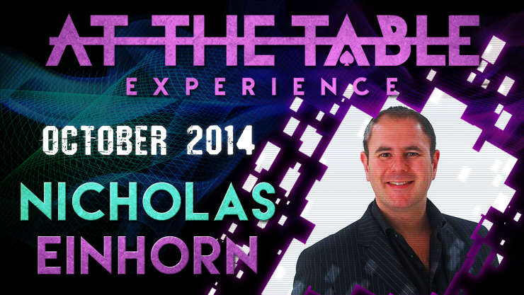 At The Table Live Lecture - Nicholas Einhorn October 22nd 2014 - Video Download