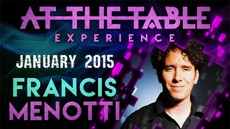 At The Table Live Lecture - Francis Menotti January 14th 2015 - Video Download
