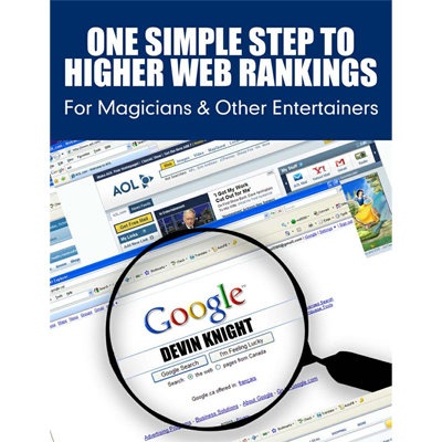 One Simple Step To Higher Web Rankings For Magicians by Devin Knight - ebook