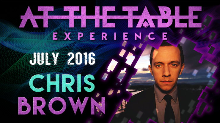 At The Table Live Lecture - Chris Brown July 6th 2016 - Video Download