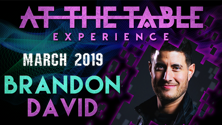 At The Table Live Lecture - Brandon David March 6th 2019 - Video Download