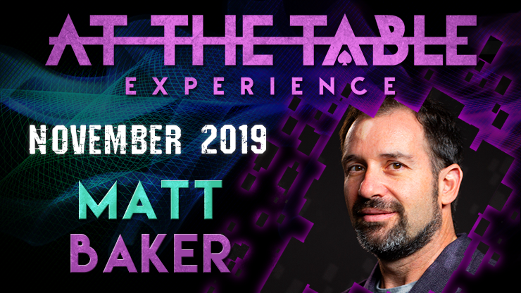 At The Table Live Lecture - Matt Baker November 6th 2019 - Video Download
