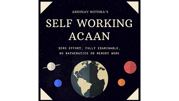 Self-Working ACAAN by Abhinav Bothra - Mixed Media Download