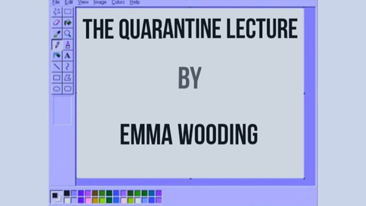 The Quarantine Lecture by Emma Wooding - ebook