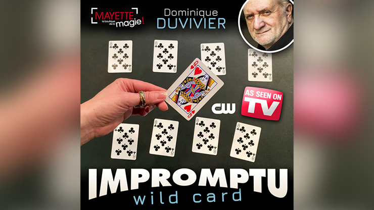 Impromptu Wild Card (Gimmicks and Online Instructions) by Dominique Duvivier - Trick