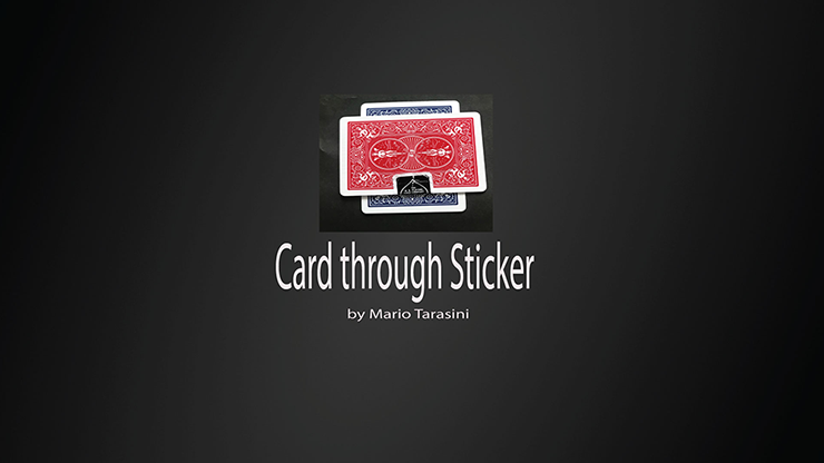 Card through Sticker by Mario Tarasini - Video Download