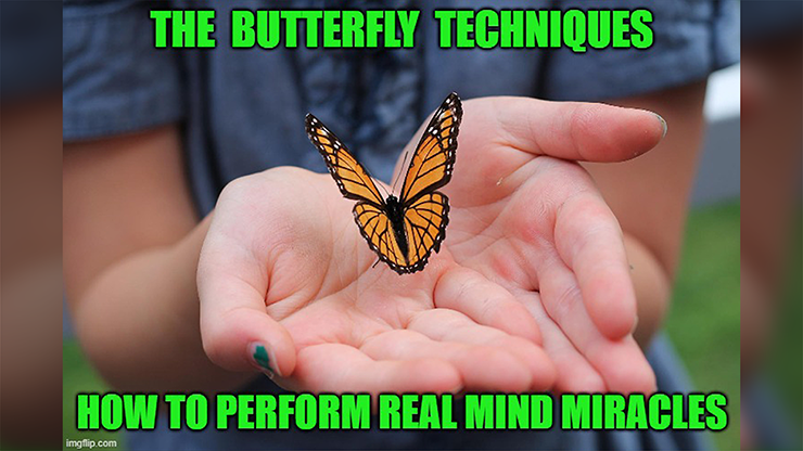 The Butterfly Technique's - How to Perform Real Mind Miraclesby Jonathan Royle - Mixed Media Download