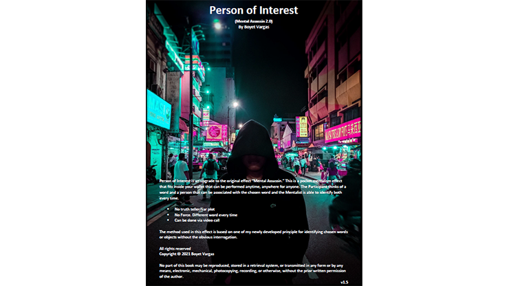 Person of Interest by Boyet Vargas - ebook