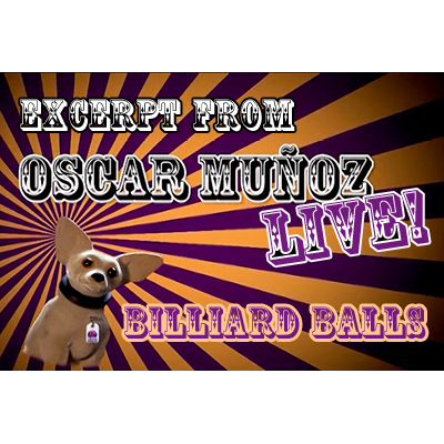 Billiard Balls by Oscar Munoz (Excerpt from Oscar Munoz Live) - Video Download
