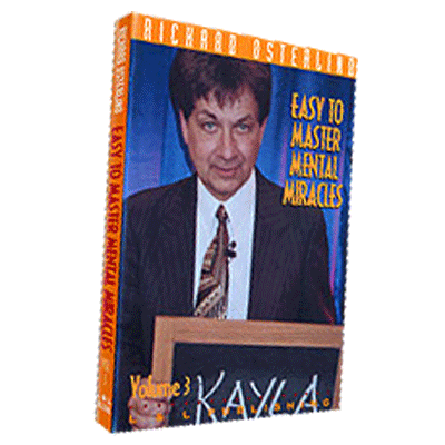 Easy to Master Mental Miracles Volume 3 by Richard Osterlind and L&L Publishing - Video Download