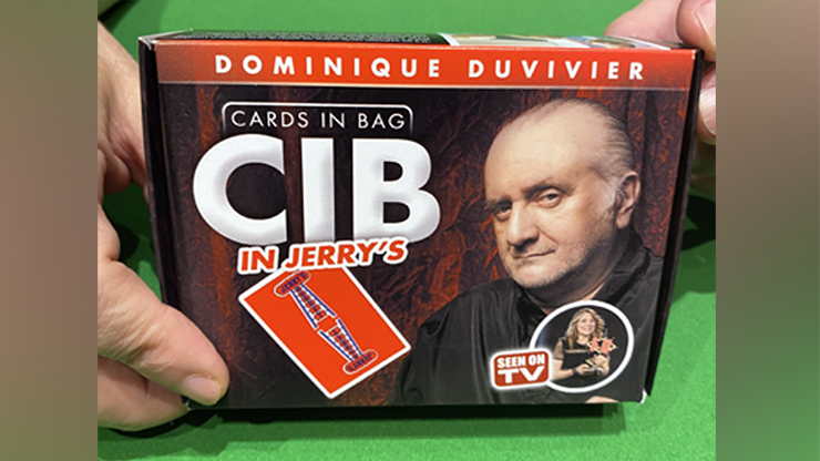 CIB: Jerry's Nuggets Cards In Bag (Gimmicks and Instructions) by Dominique Duvivier - Trick