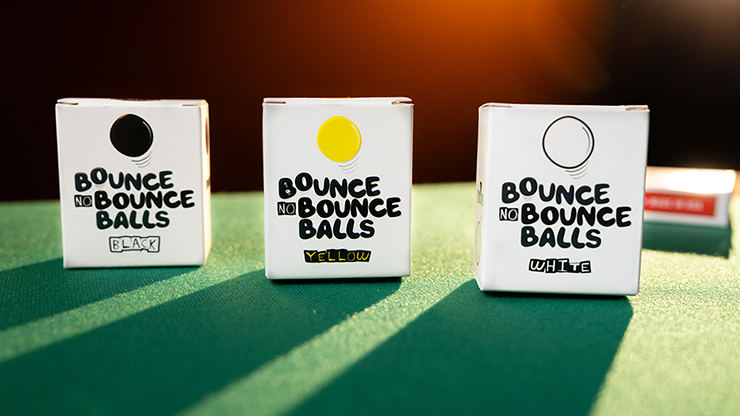 Bounce no Bounce Balls WHITE by Murphy's Magic - Trick