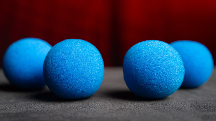 Magic Sponge Balls 4PK BLUE 1.5" by Murphy's Magic