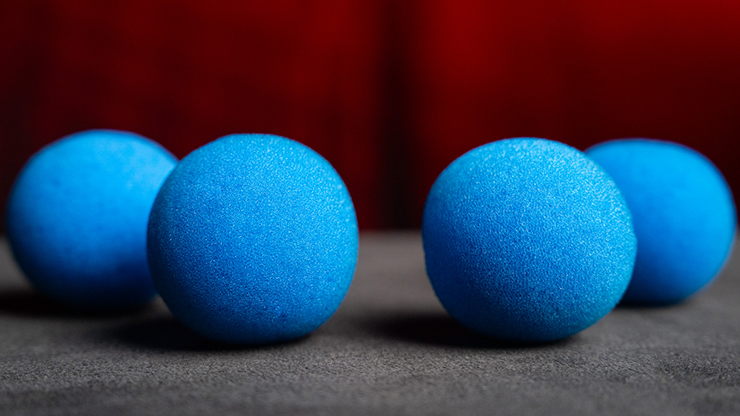 Magic Sponge Balls 4PK BLUE 2" by Murphy's Magic