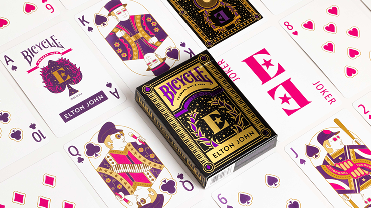 Bicycle Elton John Playing Cards by US Playing Card Co