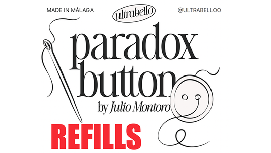 Paradox Button Refill (10 buttons + 1 envelope) by Julio Montoro and Ultrabello
