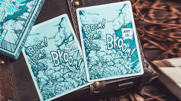 Boom (Blue) Playing Cards