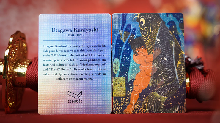 Kuniyoshi Standard Edition Playing Cards by 52 MUSÉE