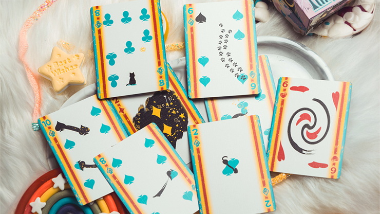 Space Cat V2 Playing Cards by King Star