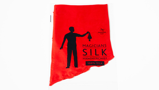 PRO SILK DIAMOND CUT RED 18" by Murphy's Magic