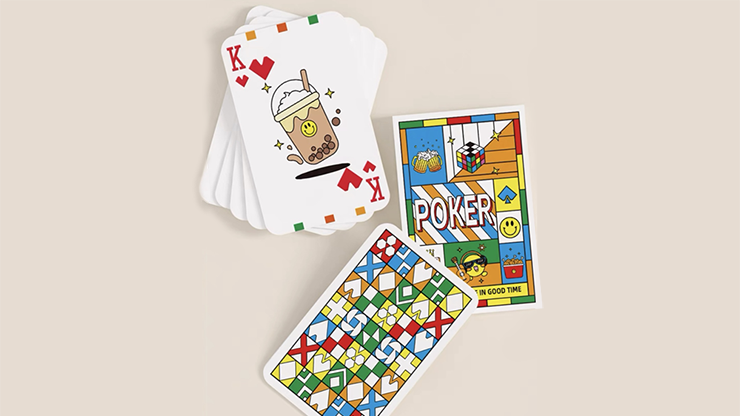 Enjoy Pleasure in Good Times Playing Cards