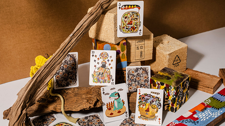 Bicycle Reen Barrera Muscle Land Playing Cards