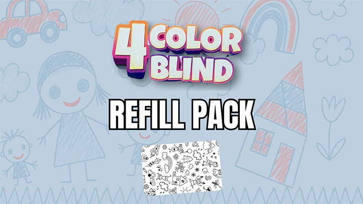 4 Color Blind Refill by Guillaume Bienne