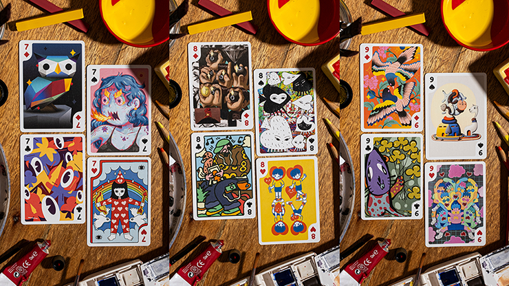 Bicycle Sari Sari (Code Red Edition) Playing Cards
