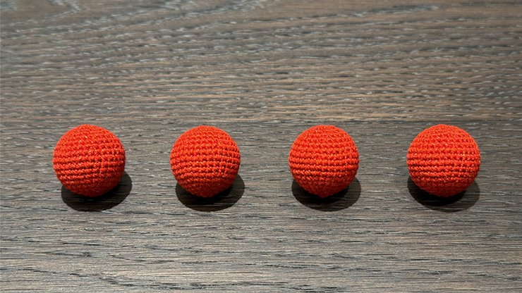Shining Crochet Balls (Red) by JT Magic