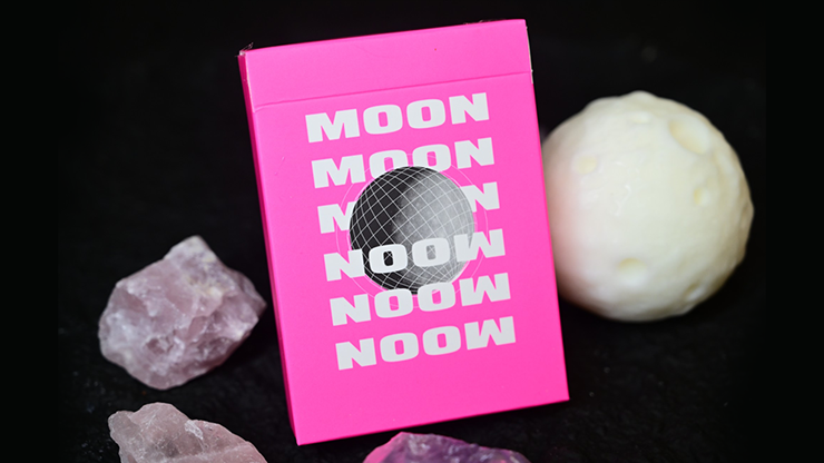 Moon (Pink) Playing Cards