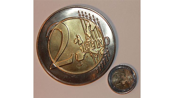 Jumbo 2 Euro Economy coin - Trick