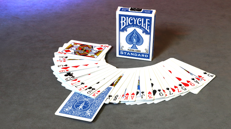 Invisible Deck Bicycle (Blue) - Trick