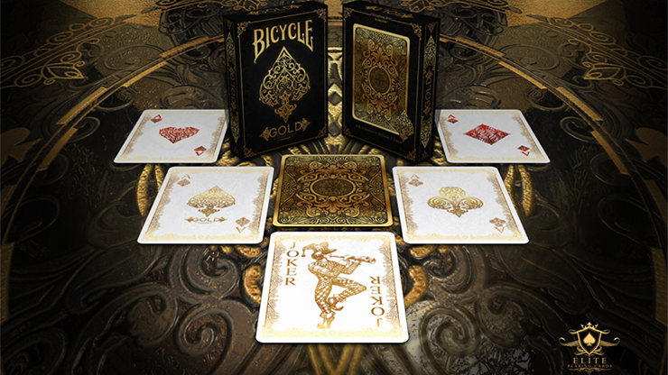 Bicycle Gold Deck by US Playing Cards