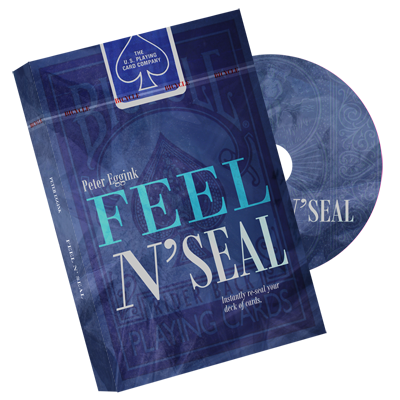 Feel N' Seal Blue (DVD and Gimmick) by Peter Eggink - DVD