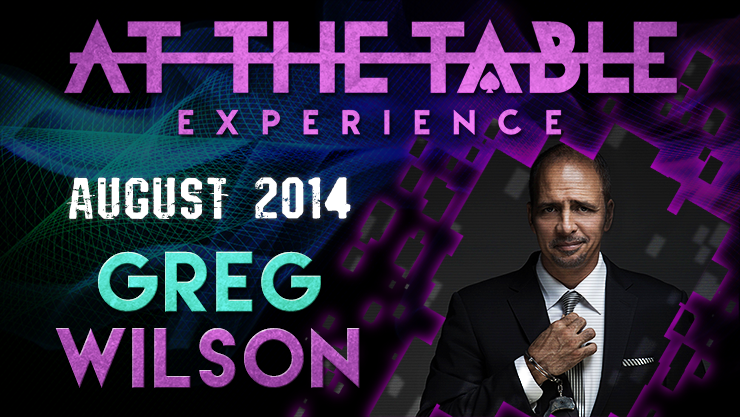 At The Table Live Lecture - Greg Wilson August 27th 2014 - Video Download