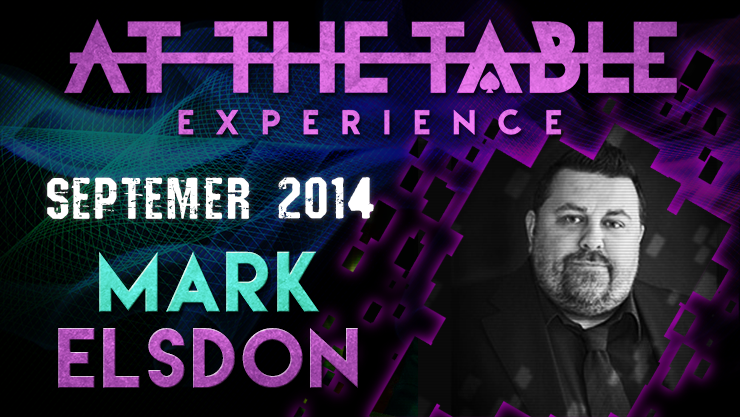 At The Table Live Lecture - Mark Elsdon September 24th 2014 - Video Download