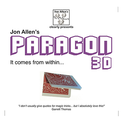 Paragon 3D (DVD and Gimmick) by Jon Allen - Trick