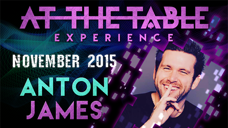 At The Table Live Lecture - Anton James November 4th 2015 - Video Download