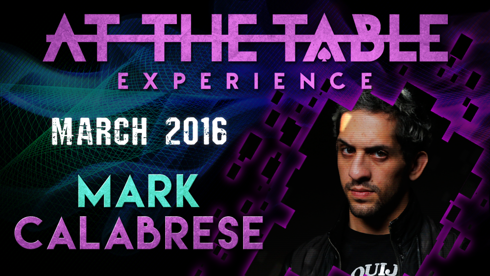 At The Table Live Lecture - Mark Calabrese 2 March 16th 2016 - Video Download
