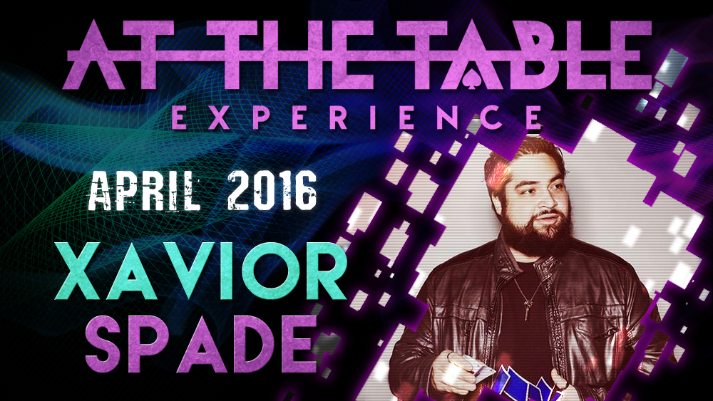 At The Table Live Lecture - Xavior Spade April 6th 2016 - Video Download