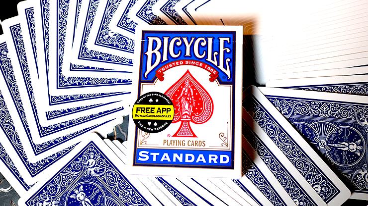 Bicycle Standard Blue Poker Cards (New Box)