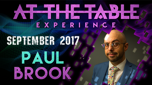 At The Table Live Lecture - Paul Brook September 20th 2017 - Video Download