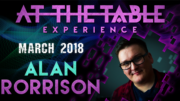 At The Table Live Lecture - Alan Rorrison 2 March 7th 2018 - Video Download