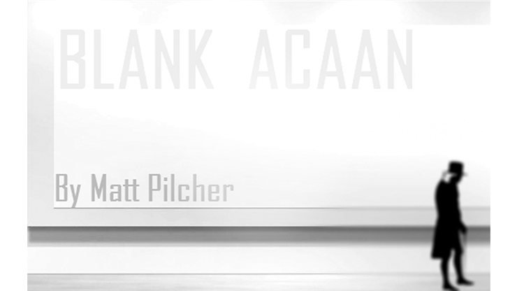 Blank ACAAN by Matt Pilcher - ebook
